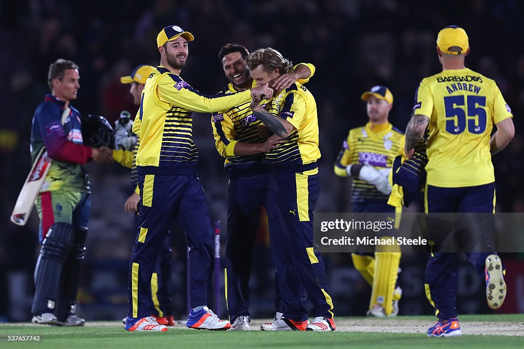Hampshire v Kent - NatWest T20 Blast