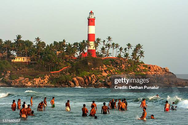 kovalam beach, thiruvananthapuram - thiruvananthapuram 個照片及圖片檔