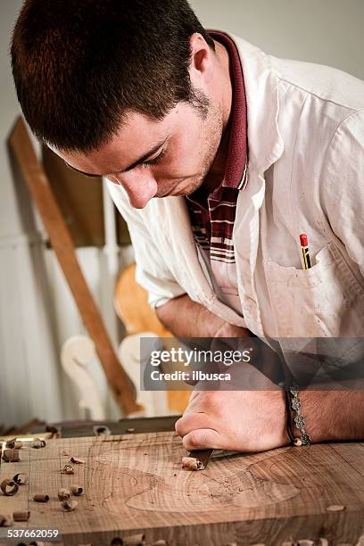 violín cafetera retrato - liutaio fotografías e imágenes de stock