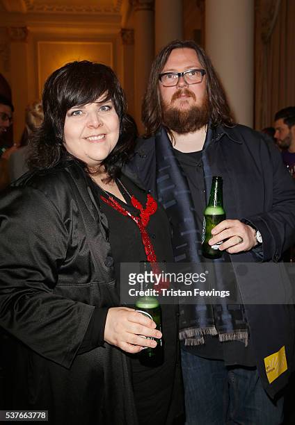 Directors Iain Forsyth and Jane Pollard attend The Big Sundance London Party at the Langham Hotel on June 2, 2016 in London, England.