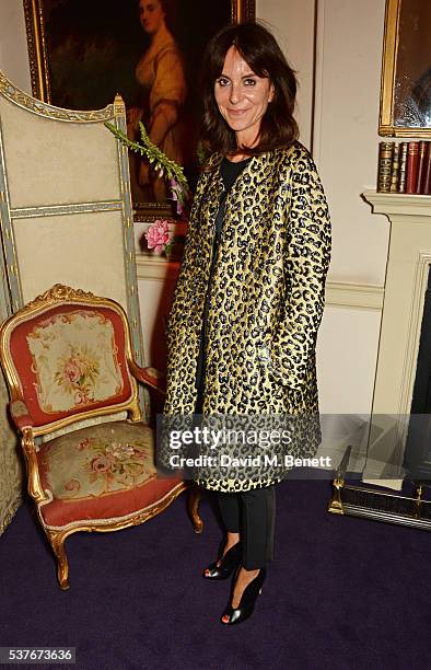 Alison Loehnis attends the Gucci party at 106 Piccadilly in celebration of the Gucci Cruise 2017 fashion show on June 2, 2016 in London, England.