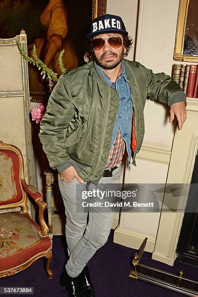 Olivier Zahm attends the Gucci party at 106 Piccadilly in celebration of the Gucci Cruise 2017 fashion show on June 2, 2016 in London, England.