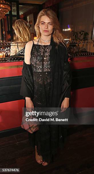 Laura Doggett attends True Religion House Party at 48 Greek Street on June 2, 2016 in London, England.