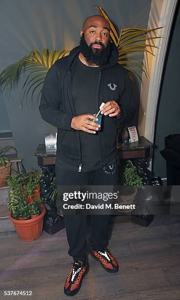 Murkage attends True Religion House Party at 48 Greek Street on June 2, 2016 in London, England.