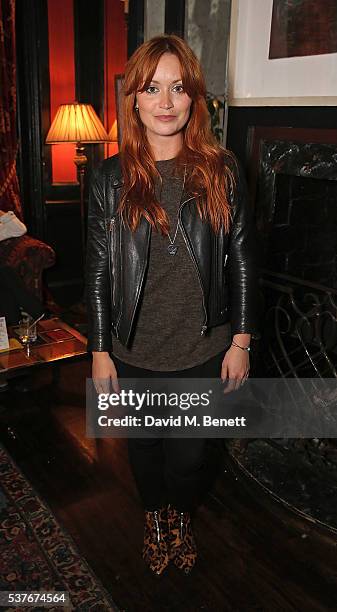 Arielle Free attends True Religion House Party at 48 Greek Street on June 2, 2016 in London, England.