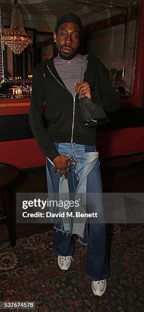 Larry B attends True Religion House Party at 48 Greek Street on June 2, 2016 in London, England.