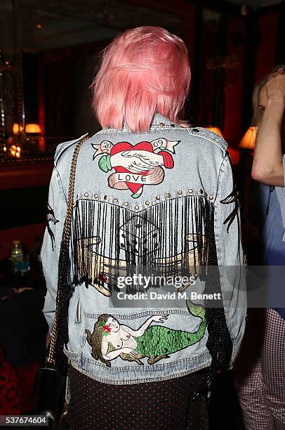 Indian Rose James attends True Religion House Party at 48 Greek Street on June 2, 2016 in London, England.