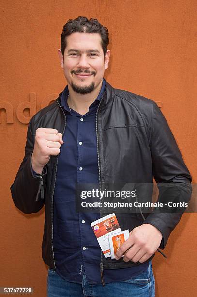 Vincent Parisi attends day twelve of the 2016 French Open at Roland Garros on June 2, 2016 in Paris, France.