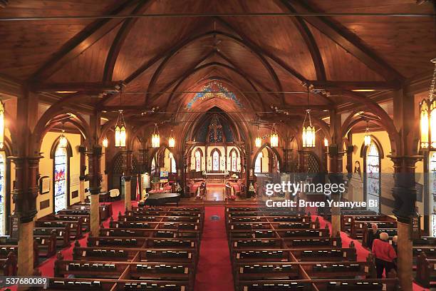 st. john's anglican church - anglican stock pictures, royalty-free photos & images