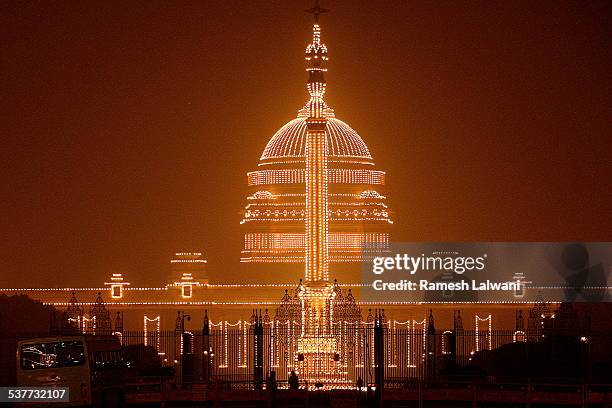 president house - palácio presidencial rashtrapati bhawan imagens e fotografias de stock