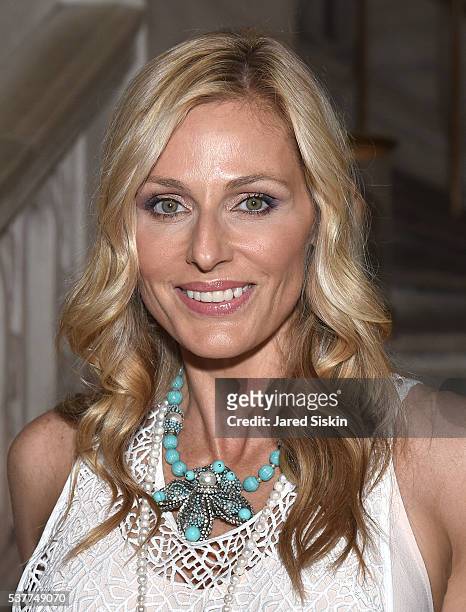 Jamie Tisch attends as CHANEL Fine Jewelry Celebrates The New York Public Library Treasures Collection at The New York Public Library on June 2, 2016...