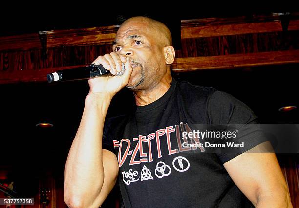 Darryl "DMC" McDaniels performs during the 2016 Bryan Jacobson Foundation Charity Event at Howl at the Moon on June 2, 2016 in New York City.