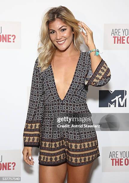 Tori Deal attends MTV's "Are You The One?" Season Four Premiere on June 2, 2016 in New York City.