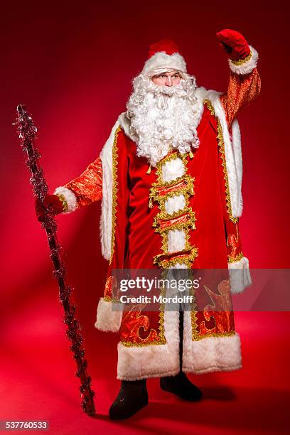 father frost - russian ethnicity stock pictures, royalty-free photos & images