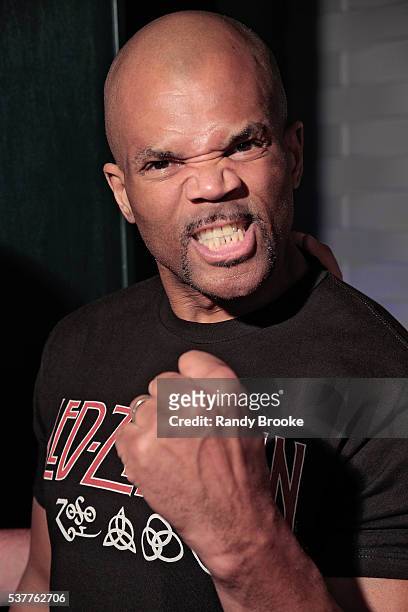 Run DMC's Daryl McDaniels poses during the 2016 Bryan Jacobson Foundation Charity Event at Howl at the Moon on June 2, 2016 in New York City.