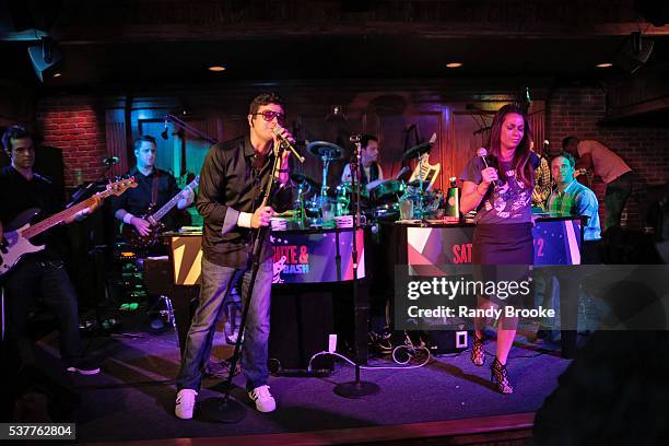 The Band for Bry performs during the 2016 Bryan Jacobson Foundation Charity Event at Howl at the Moon on June 2, 2016 in New York City.