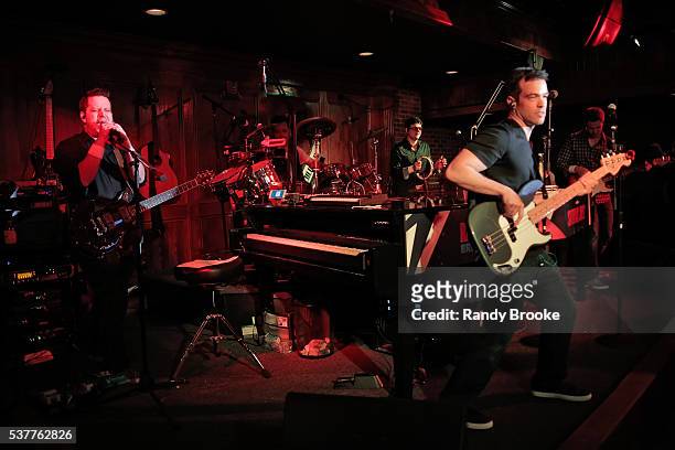 The Band for Bry performs during the 2016 Bryan Jacobson Foundation Charity Event at Howl at the Moon on June 2, 2016 in New York City.