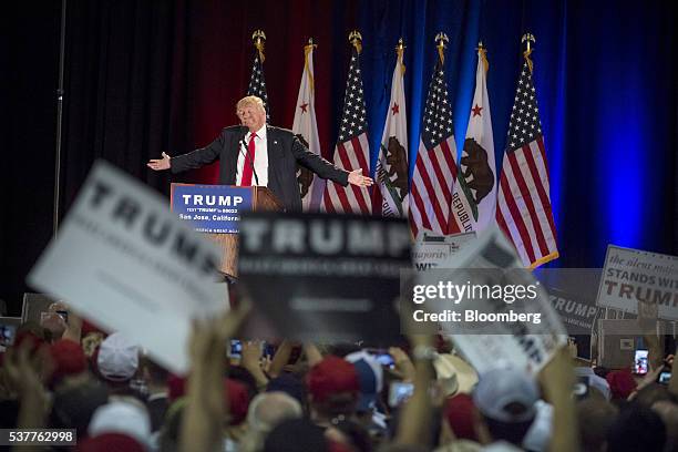 Ca Trump Rally 118 Presumptive Republican Presidential Nominee Donald Trump Holds ...