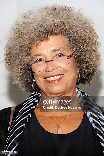 Honoree/activist Angela Y. Davis attends the 2016 Brooklyn Museum's Sackler Center First Awards at Brooklyn Museum on June 2, 2016 in New York City.