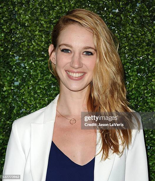 Actress Yael Grobglas attends the 4th annual CBS Television Studios Summer Soiree at Palihouse on June 2, 2016 in West Hollywood, California.