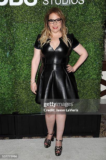 Actress Kirsten Vangsness attends the 4th annual CBS Television Studios Summer Soiree at Palihouse on June 2, 2016 in West Hollywood, California.