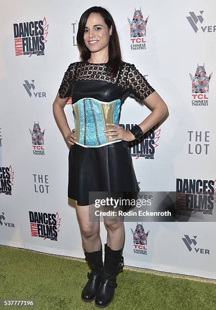 Virtual Reality" Melissa Mars attends the 19th annual Dances with Films Festival - Arrivals at Loews Hollywood Hotel on June 2, 2016 in Hollywood,...