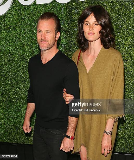 Scott Caan and Kacy Byxbee attend the 4th Annual CBS Television Studios Summer Soiree at Palihouse on June 2, 2016 in West Hollywood, California.