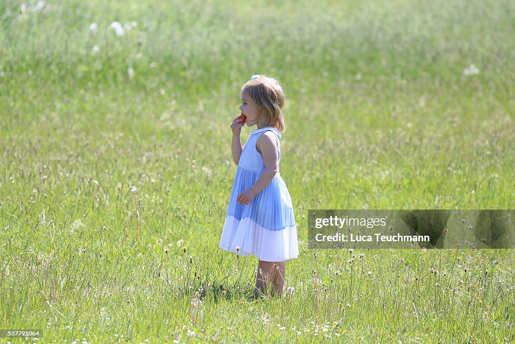 Princess Leonore Of Sweden Visits Gotland