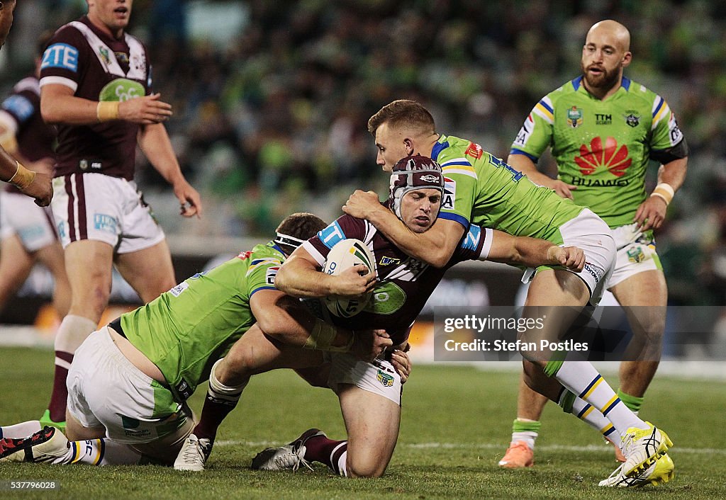 NRL Rd 13 - Raiders v Sea Eagles