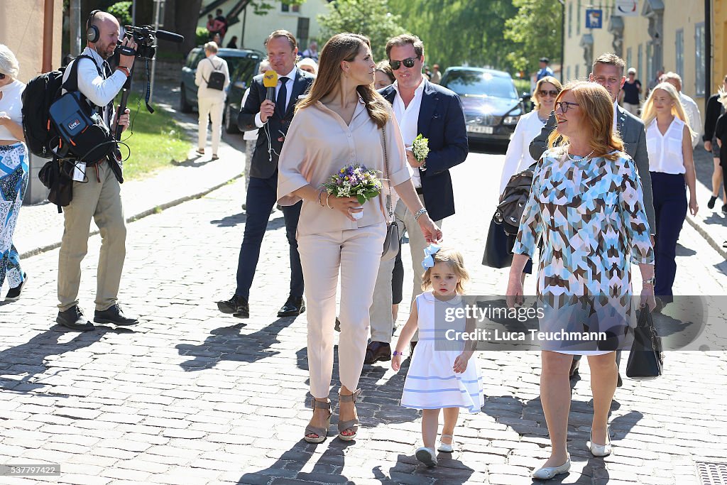 Princess Leonore Of Sweden Visits Gotland