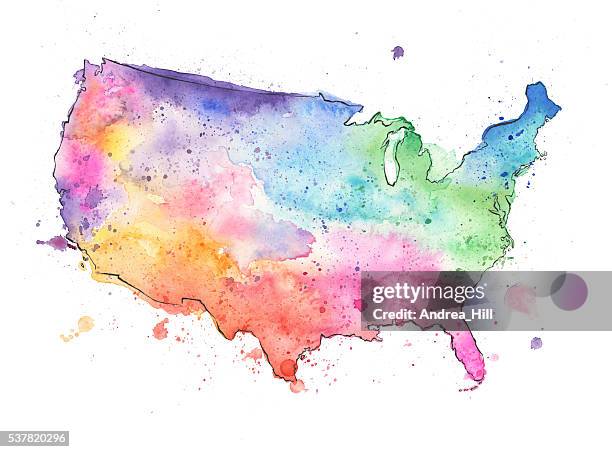 Us Raster Map United States Map Texture Photos and Premium High Res Pictures - Getty ...