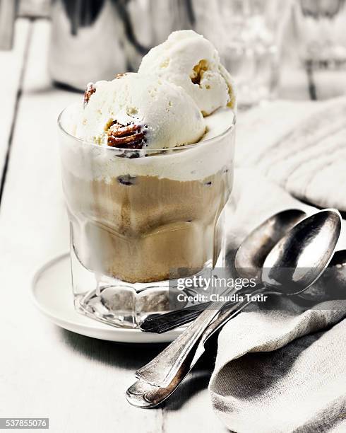 affrogato - affogato stock pictures, royalty-free photos & images