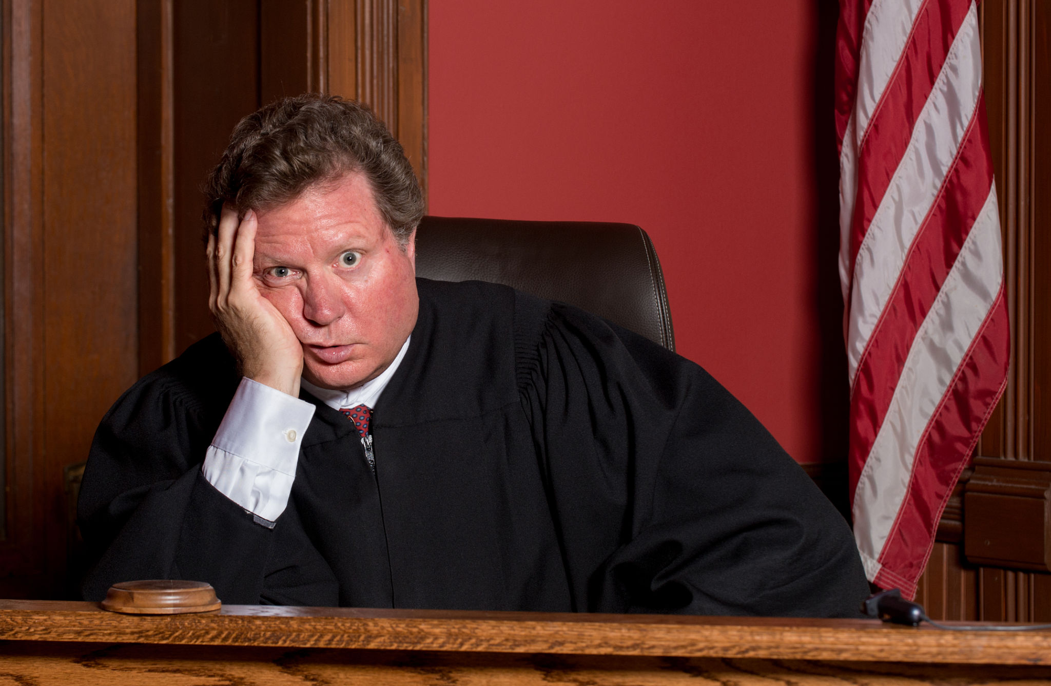 Judge Looking Bored Judge Looking Bored
