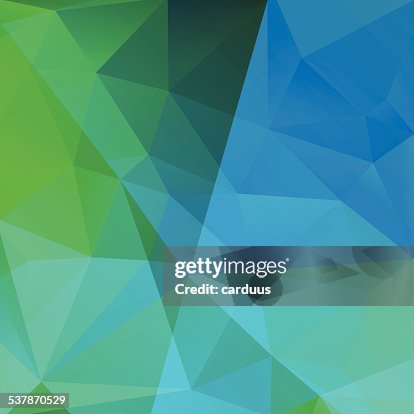 Abstract polygonal blue background Abstract polygonal blue background