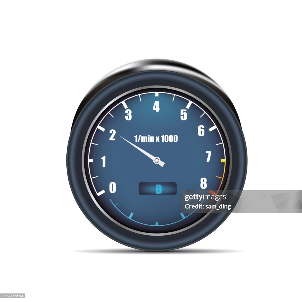 Tim Tachometer Tachometer Vector