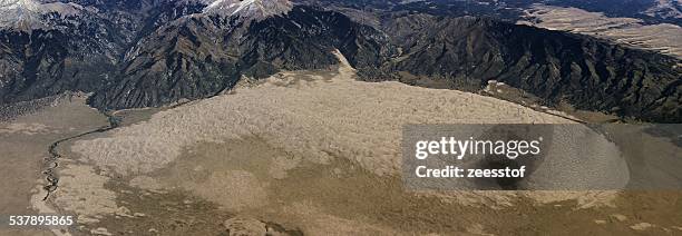 great sand dunes national park - zeesstof stock pictures, royalty-free photos & images