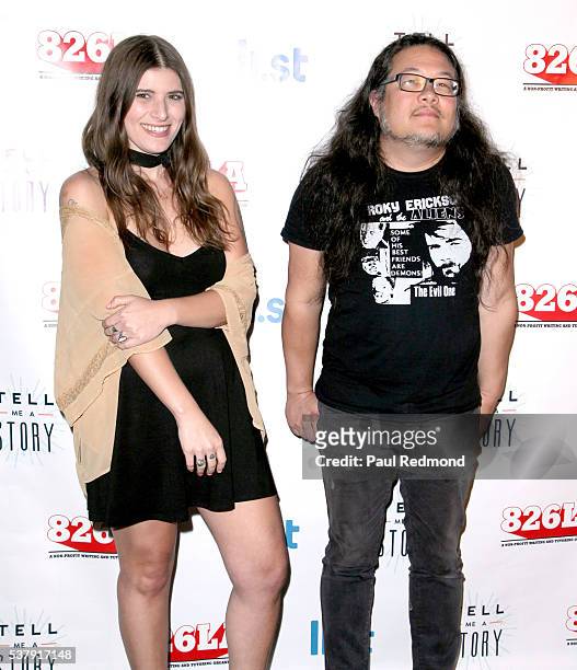 Musicians Bethany Cosentino and Bobb Bruno of the band Best Coast arrive at 826LA's Tell Me A Story at The Wiltern on June 2, 2016 in Los Angeles,...