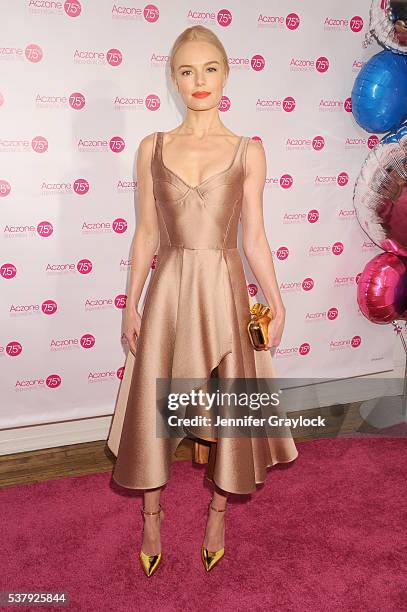 Actress Kate Bosworth partners with Allergan to Celebrate the launch of ACZONE Gel, 7.5% in New York City on June 3, 2016 in New York City.