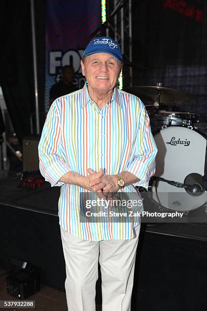 Singer and member of The Beach Boys, Bruce Johnston attends during "FOX & Friends" All American Concert Series outside of FOX Studios on June 3, 2016...