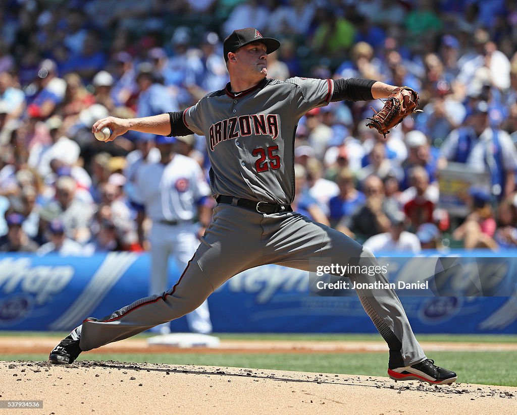 Arizona Diamondbacks v Chicago Cubs