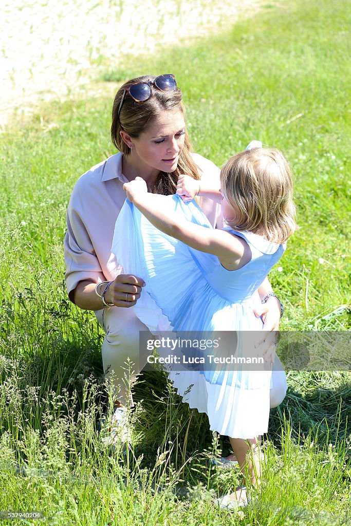 Princess Leonore Of Sweden Visits Gotland