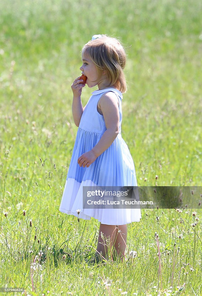 Princess Leonore Of Sweden Visits Gotland