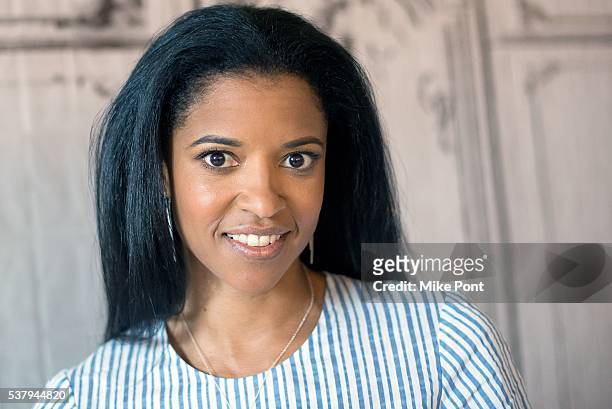 Renee Elise Goldsberry attends the AOL Build Speaker Series to discuss "Hamilton" at AOL Studios In New York on June 3, 2016 in New York City.
