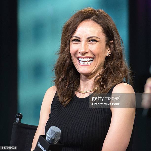 Actress Laura Benanti attends the AOL Build Speaker Series to discuss "She Loves Me" at AOL Studios In New York on June 3, 2016 in New York City.