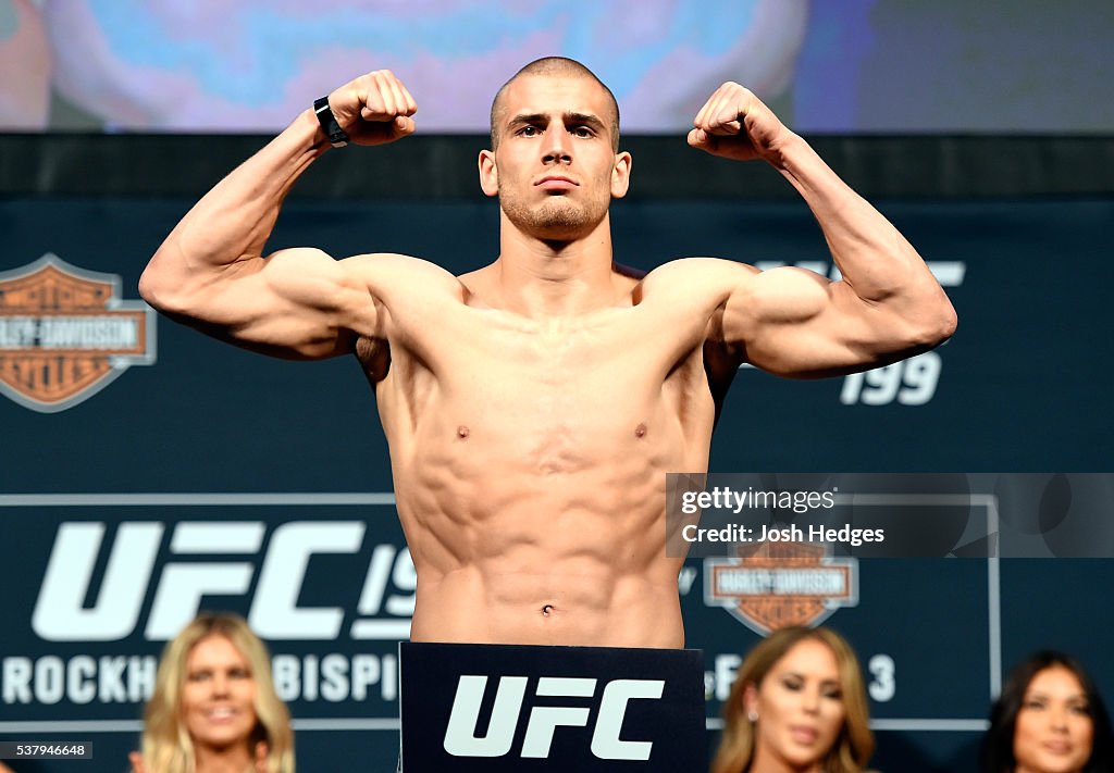 UFC 199 Weigh-in