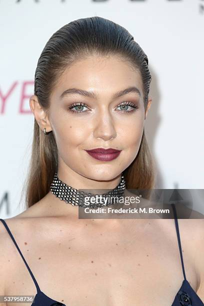 Model Gigi Hadid attends the Maybelline New York Beauty Bash at The Line Hotel on June 3, 2016 in Los Angeles, California.