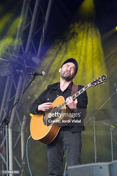 Ben Watt performs on stage during Primavera Sound Festival Day 3 at Parc del Forum in Barcelona, Spain.