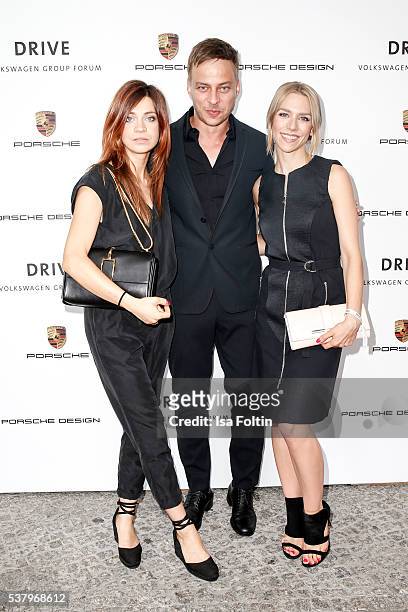 German actress Julia Dietze , german actor Tom Wlaschiha and german actress Claudia Eisinger attend the 5th Nachtschicht - Berlin Design Night on...