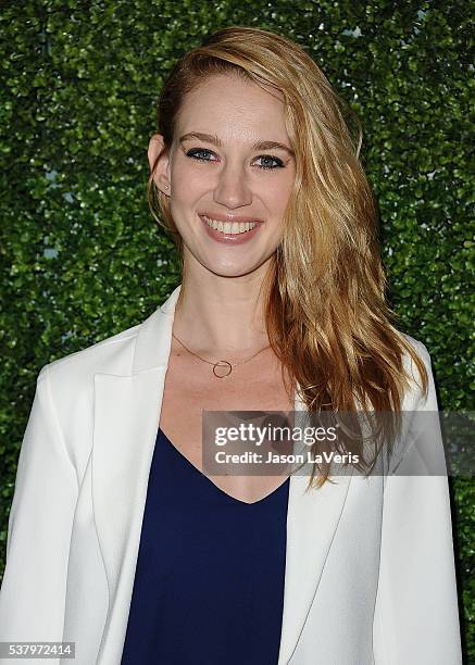 Actress Yael Grobglas attends the 4th annual CBS Television Studios Summer Soiree at Palihouse on June 2, 2016 in West Hollywood, California.