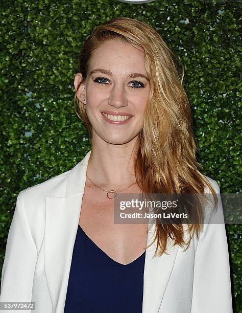 Actress Yael Grobglas attends the 4th annual CBS Television Studios Summer Soiree at Palihouse on June 2, 2016 in West Hollywood, California.